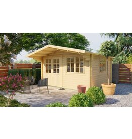 Tuinhuis Inge - 44 mm - Vuren onb.