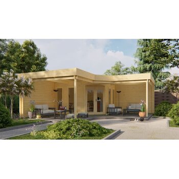 Tuinhuis Jutka - 44 mm - Vuren onb.