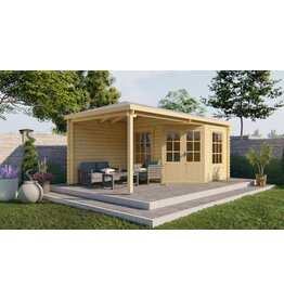Tuinhuis Jutta - 44 mm - onbehandeld