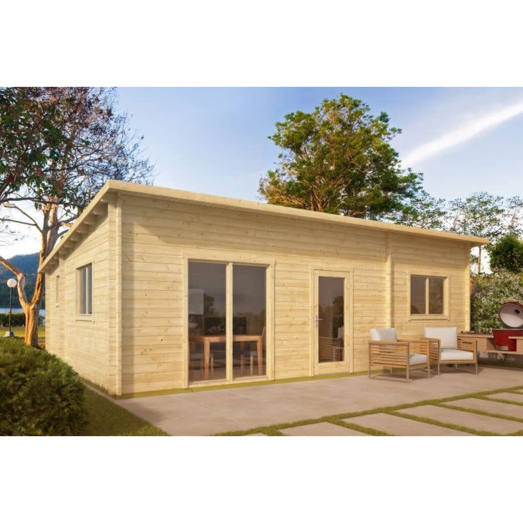 Tuinhuis Las Palmas - 44 mm - onbehandeld