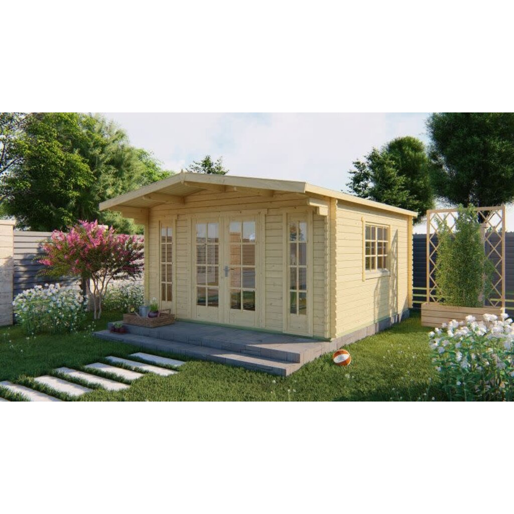 Tuinhuis Laula - 44 mm - Vuren onb.