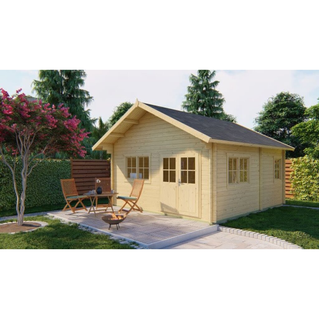 Tuinhuis Llanes - 44 mm - onbehandeld