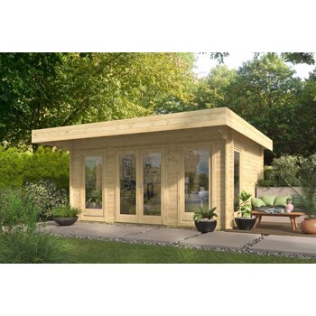 Tuinhuis Yorick - 44 mm - Vuren onb.