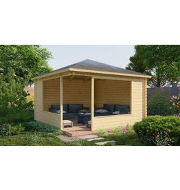 Blokhutprieel - Tuinhuis Marit - 44 mm - Vuren onb.