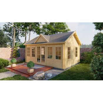 Tuinhuis Clockhouse Trevor - 70 mm - Vuren onb.