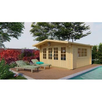 Tuinhuis Derby - 58 mm - Vuren onb.