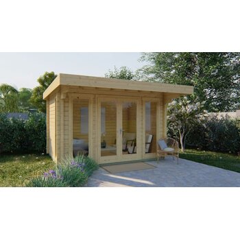 Blokhut - Tuinhuis Whitegate - 70 mm - onbehandeld