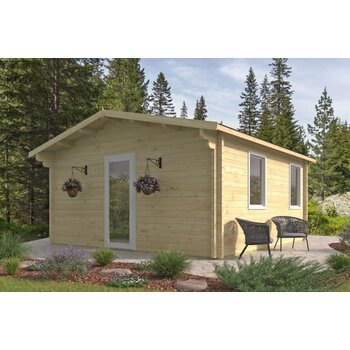 Blokhut Saoirse - 70 mm - onbehandeld