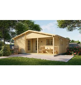 Blokhut - Tuinhuis Ardee - 70 mm - vuren onbehandeld