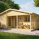 Blokhut - Tuinhuis Ardee - 70 mm - vuren onbehandeld