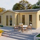 Blokhut - Tuinhuis Mullingar - 70 mm - vuren onbehandeld
