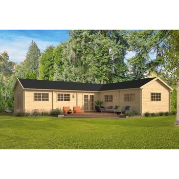 Blokhut - Tuinhuis Maynooth - 70 mm - onbehandeld