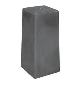 Betonpoer XL Taps antraciet (23 x 23)>(20 x 20) x 50 cm