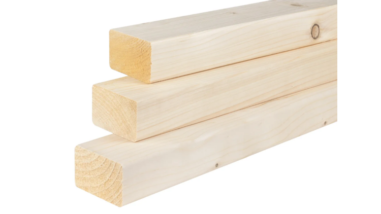 Vuren balk geschaafd 50x70