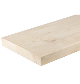 Vuren geschaafd 32 x 300 (werkend 25 x 280) Lengte 500