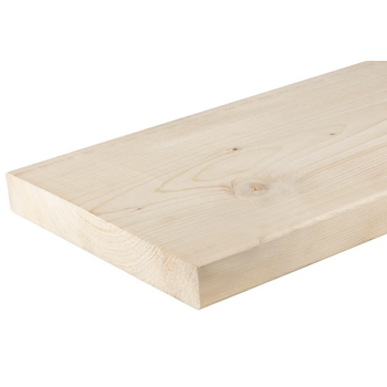 Vuren geschaafd 32 x 300 (werkend 25 x 280) Lengte 500