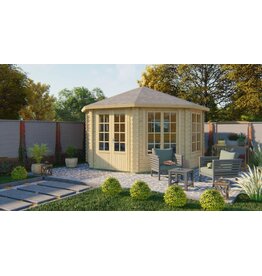 Tuinhuis Lynn - 44 mm - Vuren onb.