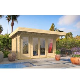 Tuinhuis James - 44 mm - Vuren onb.