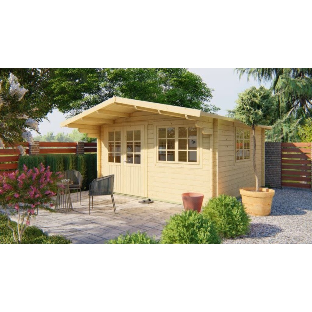 Tuinhuis Inge - 44 mm - Vuren onb.