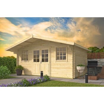 Tuinhuis Rika - 44mm - Vuren onb.