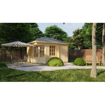 Tuinhuis Agnes - 44 mm - Vuren onb.