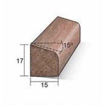 Glaslat A12  17 x 15mm