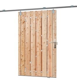 Tuindeur schuifsysteem