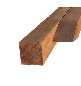 Paal  Hardhout 6 x 6