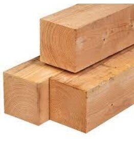 HMR Douglas balk / paal 200 x 200 fijnbezaagd