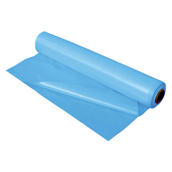 PE Plastic Blauw per mtr
