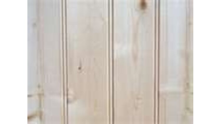 Vuren kraaldelen geschaafd