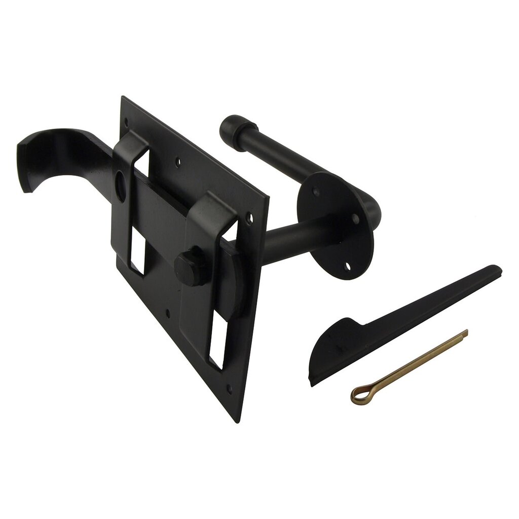 Boerenklinkstel 120X85Mm.  Zwart