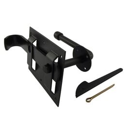 Boerenklinkstel 120X85Mm.  Zwart