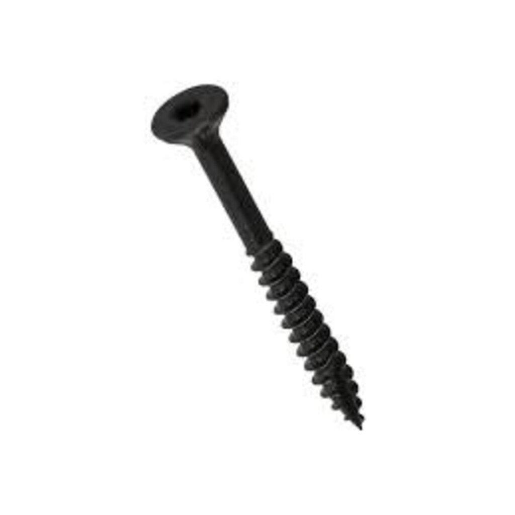 Spaanplaatschroef Zwart