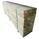 Grenen geschaafde Paal  7 x 7