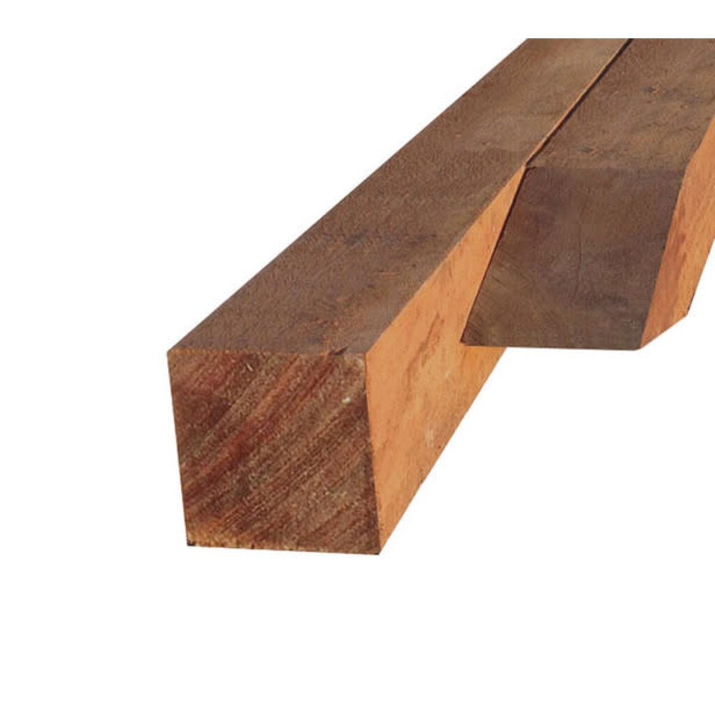 Paal  Hardhout 6 x 6