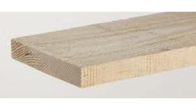 Hekkeschroot Vuren 22 x 100 lengte 540cm