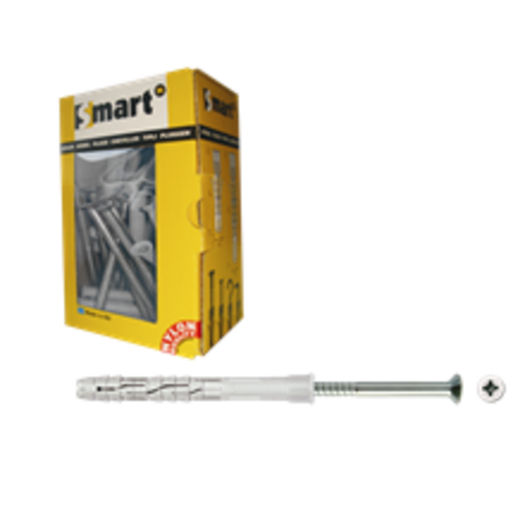 Raamplug met schroef 10 x 120