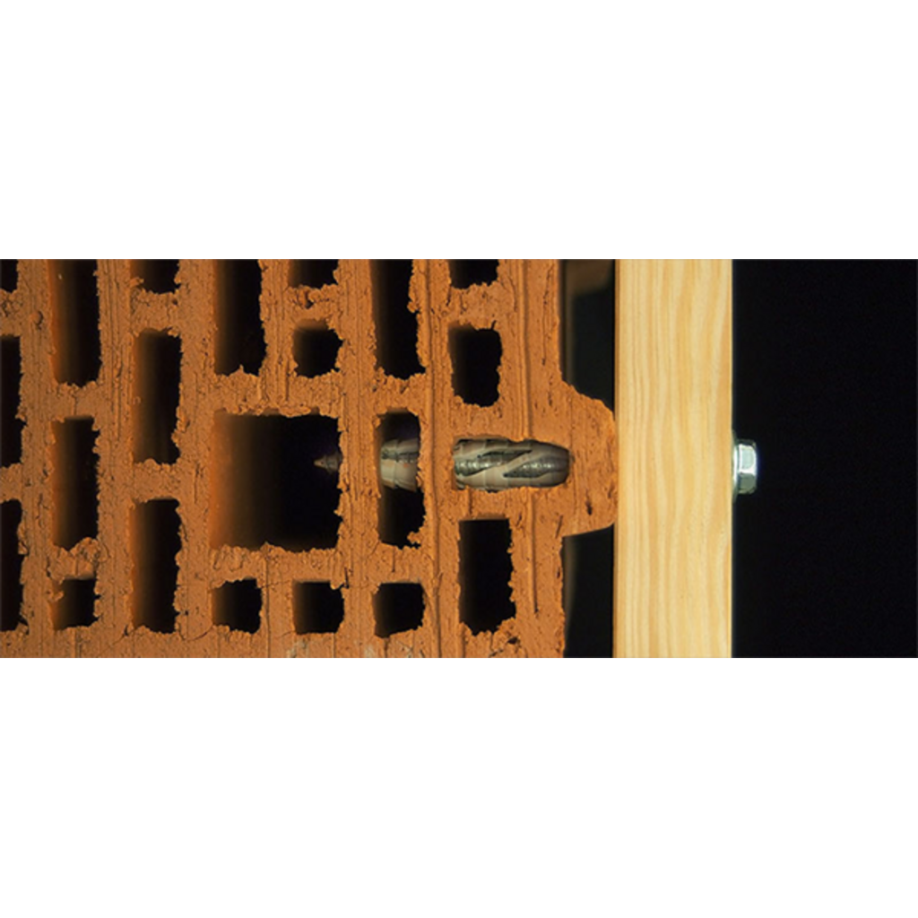 Raamplug met schroef 10 x 120