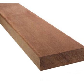 Hardhout  geschaafd 28x45mm 275cm