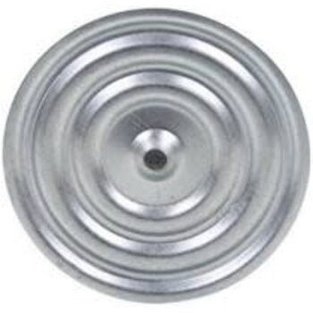 Dakplaatje Verz. Rondellen 70Mm  Gatdiam. 7Mm per 100 stuk