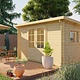 Blokhut - Tuinhuis 28mm Loya