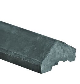 Berton©-afdekkap antraciet diamantkop 180 cm tussenmodel