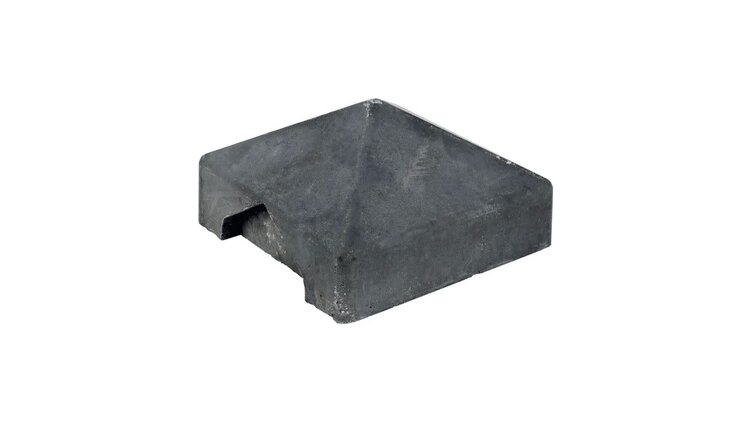 Berton©-afdekpet Antaciet. diamantkop