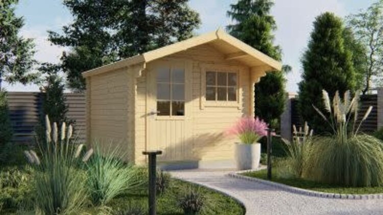 Blokhut - Tuinhuis 28mm Bo