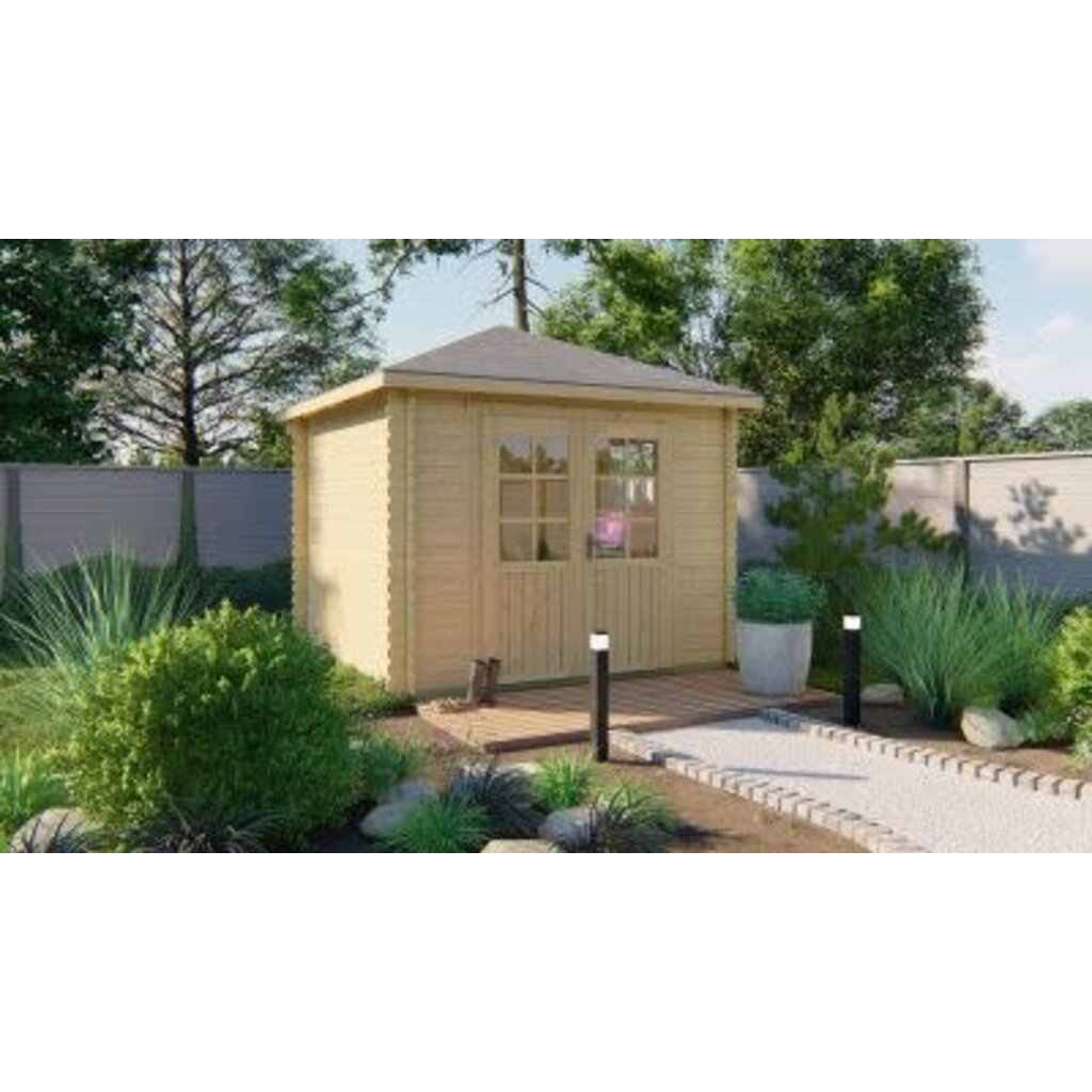 Blokhut - Tuinhuis 28mm Halvar