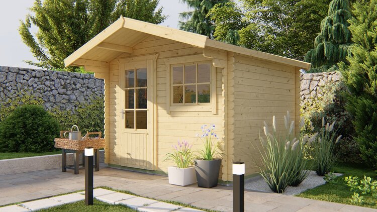 Blokhut - Tuinhuis 28mm Bjorn