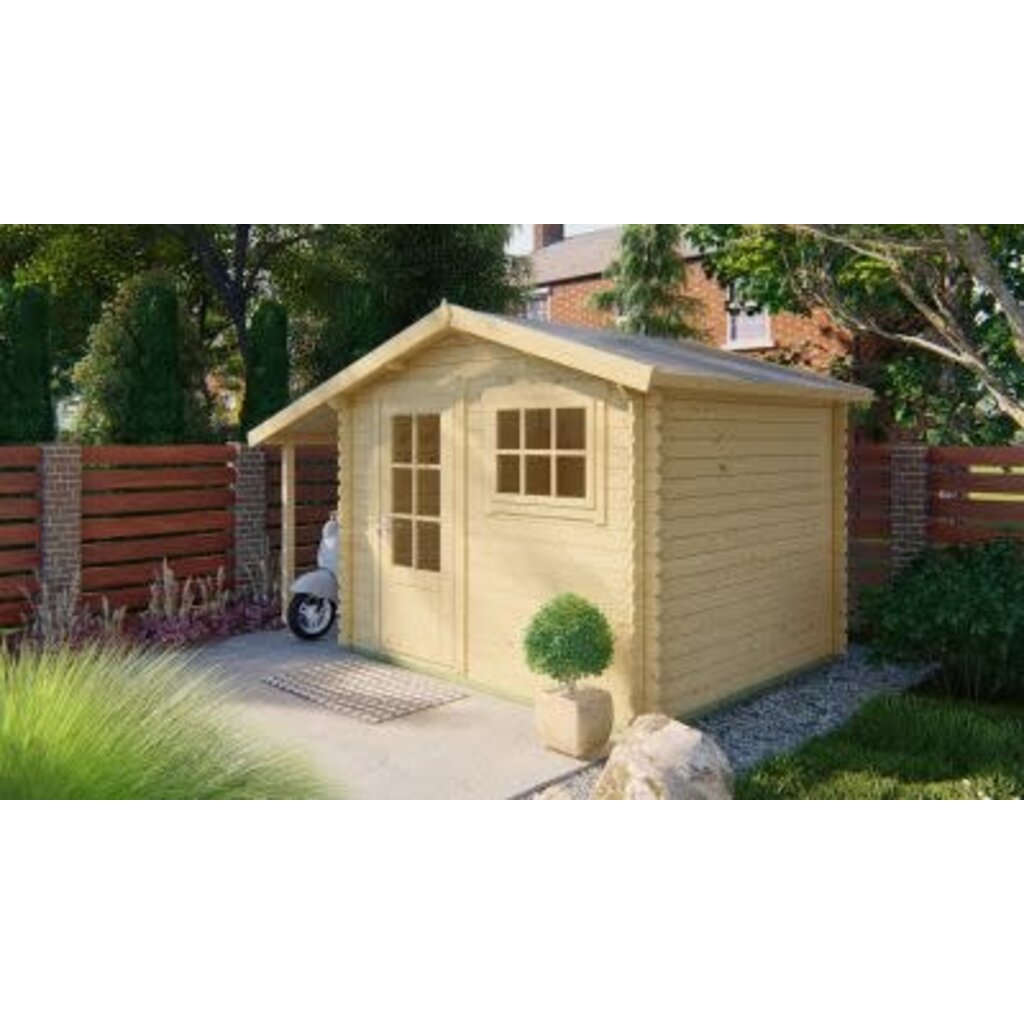 Blokhut - Tuinhuis 28mm Lars