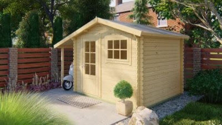 Blokhut - Tuinhuis 28mm Lars