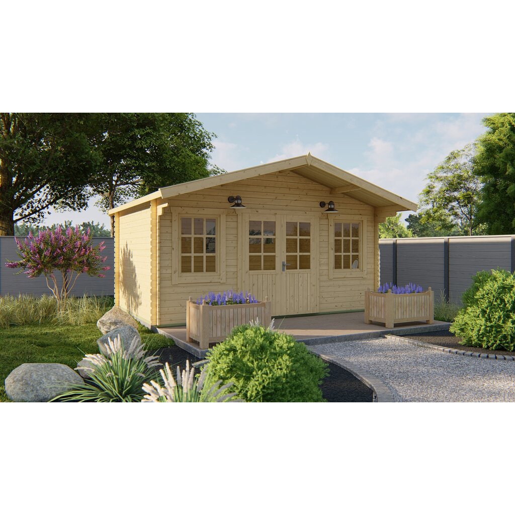 Blokhut - Tuinhuis 28mm Skyler